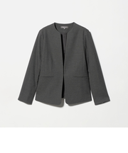 ドビー キーネックジャケット ‐ウォッシャブル・セットアップ対応‐＜A DAY IN THE LIFE＞