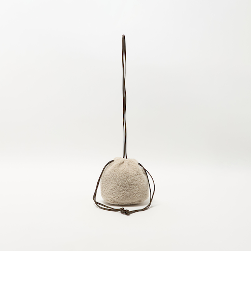 フェイクファー 巾着バッグ ＜A DAY IN THE LIFE＞