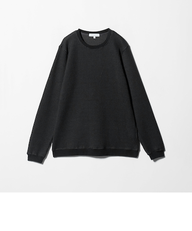 2トーン ワッフルカットソー<A DAY IN THE LIFE>