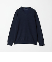 ハイゲージ プレーティング テンジク Vネックニット＜A DAY IN THE LIFE＞