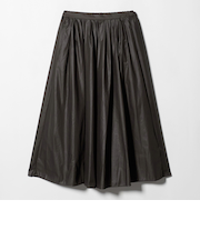 チンツ タックフレアスカート ‐ウォッシャブル‐＜A DAY IN THE LIFE＞