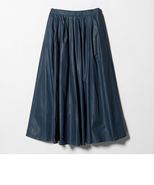 チンツ タックフレアスカート ‐ウォッシャブル‐<A DAY IN THE LIFE>