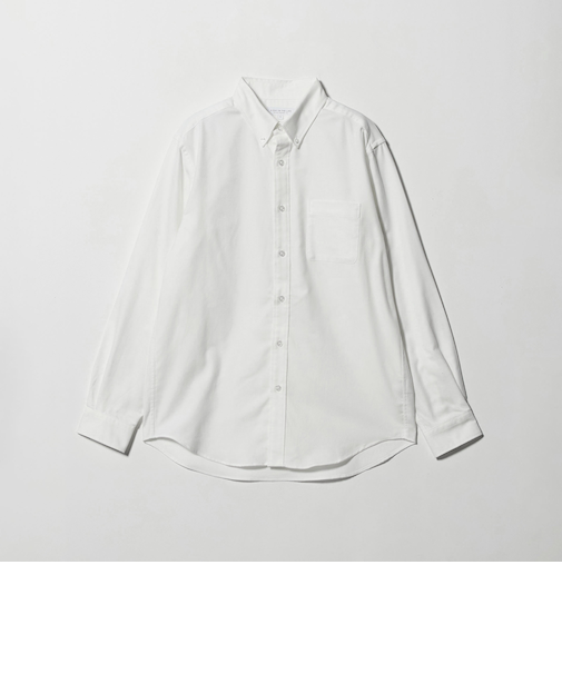 コットン ネル ボタンダウンシャツ-イージーケア-<A DAY IN THE LIFE>