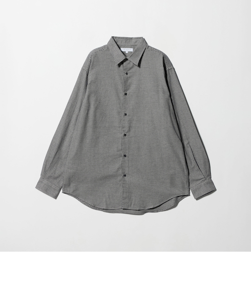 コットンネル パターン リラックスシャツ-イージーケア-＜A DAY IN THE LIFE＞