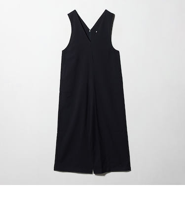 裏起毛 Vネック オールインワン ＜A DAY IN THE LIFE＞