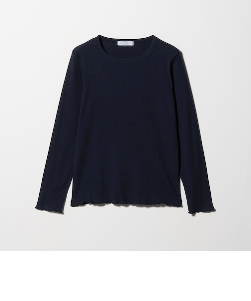 リブメロー クルーネックTシャツ <A DAY IN THE LIFE>