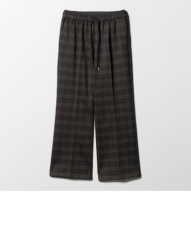 ポンチ ウラケプリント イージーワイドパンツ <A DAY IN THE LIFE>