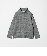バルキーアクリル メランジケーブル ハイネックニット ＜A DAY IN THE LIFE＞