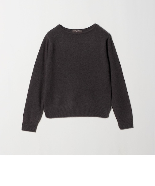 へアリー ボートネックニット <A DAY IN THE LIFE>