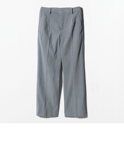 コーデュロイ タックスストレートパンツ ‐ウォッシャブル‐<A DAY IN THE LIFE>