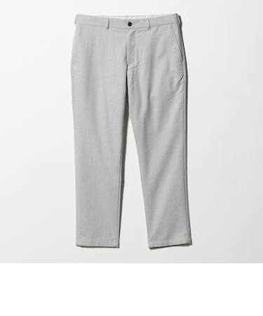 シャイニー フラノ ノープリーツパンツ<A DAY IN THE LIFE>