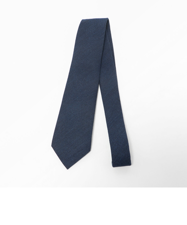 ウール シルク ソリッド ネクタイ 2＜A DAY IN THE LIFE＞