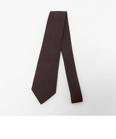 ウール シルク ソリッド ネクタイ 2＜A DAY IN THE LIFE＞