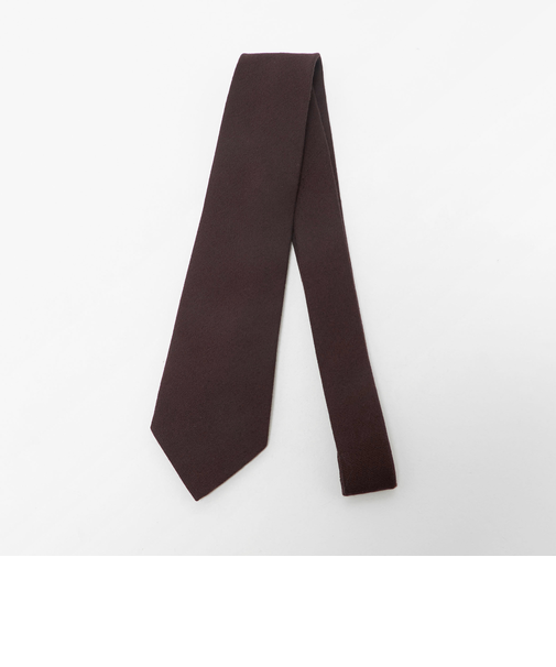 ウール シルク ソリッド ネクタイ 2＜A DAY IN THE LIFE＞