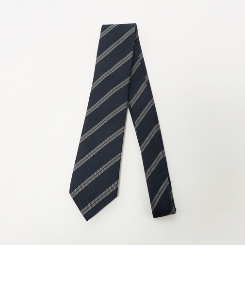 ウール シルク ストライプ ネクタイ＜A DAY IN THE LIFE＞