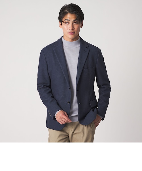 【MD.GRAY】カノコ 2ボタンジャケット-吸水速乾・通気性-<A DAY IN THE LIFE> UNITED ARROWS LTD. OUTLET｜カノコ 2ボタンジャケット-吸水速乾・通気