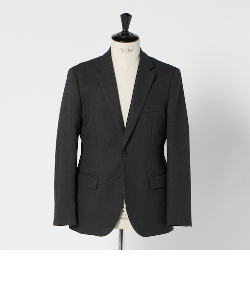 ウールライク バスケット 2ボタンジャケット-セットアップ対応・ウォッシャブル-＜A DAY IN THE LIFE＞