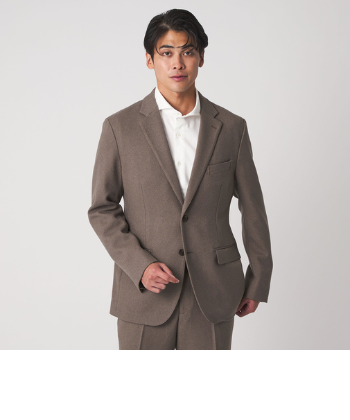 ウールライク バスケット 2ボタンジャケット-セットアップ対応・ウォッシャブル-＜A DAY IN THE LIFE＞