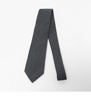 ウール シルク ジオメトリック ネクタイ＜A DAY IN THE LIFE＞