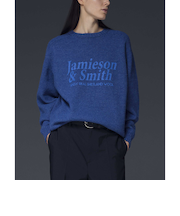 ＜JAMIESON & SMITH × monkey time＞ シェットランド クルーネック ニット