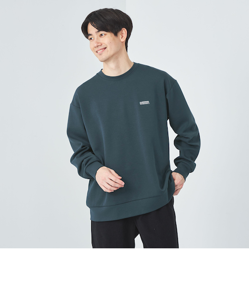 【別注】＜UNIVERSAL OVERALL＞GLR ロゴ クルーネック ロンT 長袖 Tシャツ