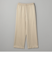 サテンドロースト ワイド パンツ