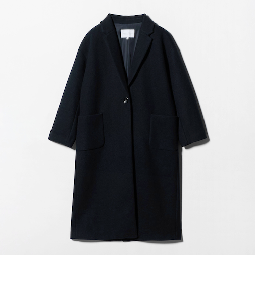 ニットメルトン チェスターコート <A DAY IN THE LIFE>