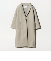 ニットメルトン チェスターコート ＜A DAY IN THE LIFE＞