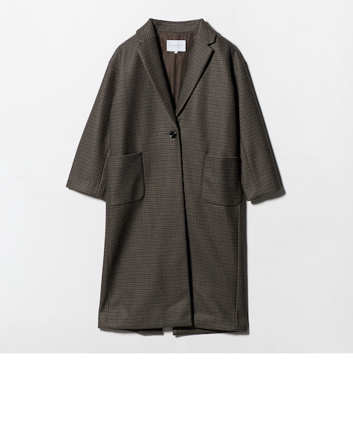 ニットメルトン チェスターコート <A DAY IN THE LIFE>