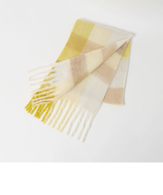 チェック ボリュームストール ＜A DAY IN THE LIFE＞