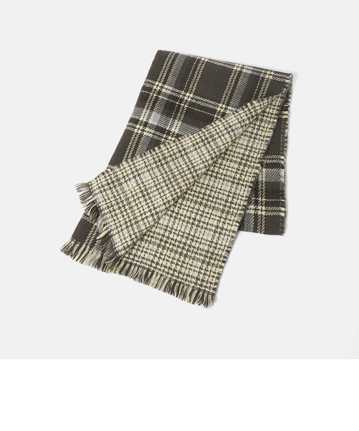 チェック リバーシブルストール <A DAY IN THE LIFE>