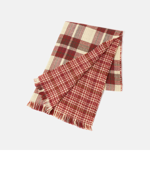 チェック リバーシブルストール <A DAY IN THE LIFE>