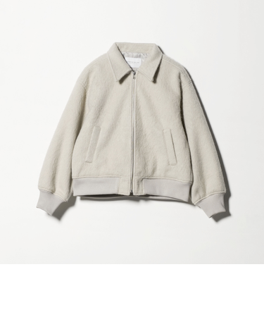 シャギー ジップブルゾン <A DAY IN THE LIFE>