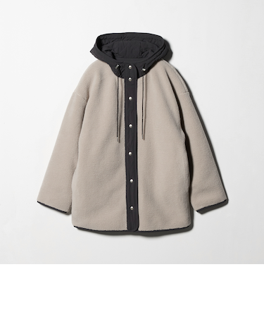 ボア×キルト リバーシブル ミドルコート <A DAY IN THE LIFE>