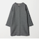 カシミヤブレンド ノーカラーコート ＜A DAY IN THE LIFE＞