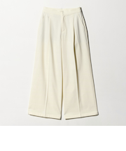 裏毛 タックワイドパンツ‐ウォッシャブル‐＜A DAY IN THE LIFE＞