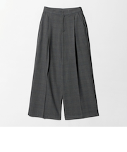 裏毛 タックワイドパンツ‐ウォッシャブル‐＜A DAY IN THE LIFE＞