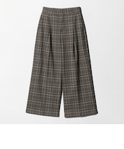 裏毛 タックワイドパンツ‐ウォッシャブル‐＜A DAY IN THE LIFE＞