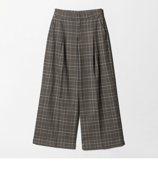 裏毛 タックワイドパンツ‐ウォッシャブル‐＜A DAY IN THE LIFE＞