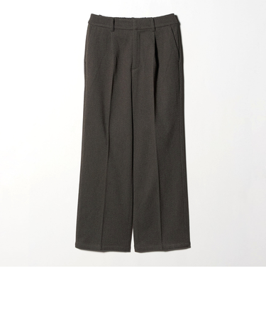 ツイードライクジャージー ワイドパンツ ‐ウォッシャブル‐<A DAY IN THE LIFE>