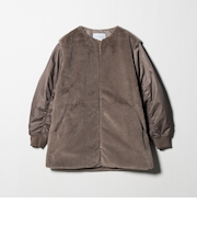 フェイクファー×ナイロン コンビブルゾン ＜A DAY IN THE LIFE＞