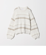 フェザー マルチボーダーニット ＜A DAY IN THE LIFE＞