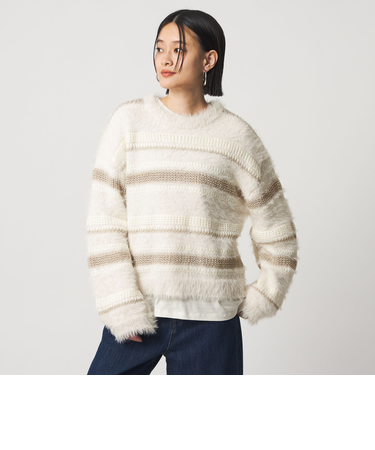 フェザー マルチボーダーニット ＜A DAY IN THE LIFE＞