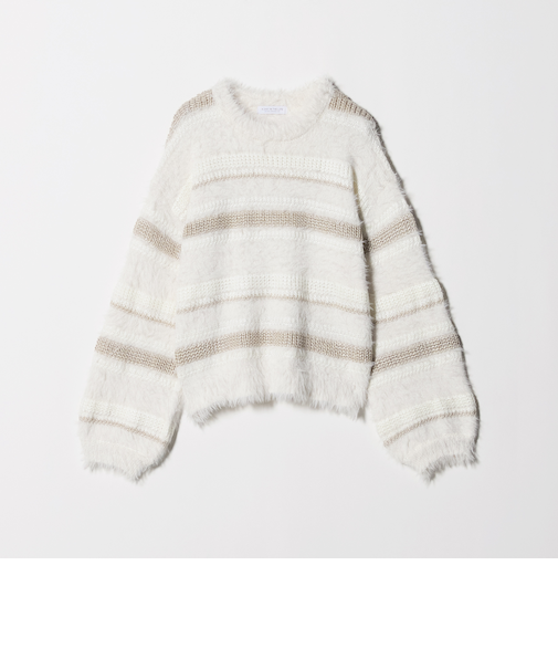 フェザー マルチボーダーニット ＜A DAY IN THE LIFE＞