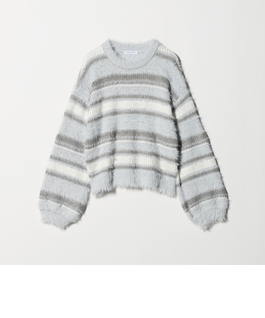 フェザー マルチボーダーニット <A DAY IN THE LIFE>