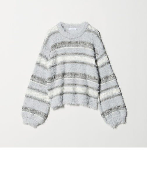 フェザー マルチボーダーニット <A DAY IN THE LIFE>