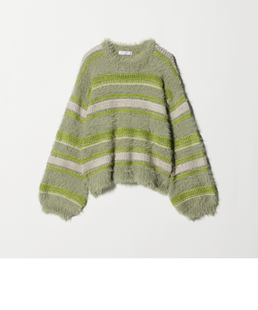 フェザー マルチボーダーニット <A DAY IN THE LIFE>