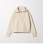 ブークレ ハーフジップ プルオーバー ＜A DAY IN THE LIFE＞