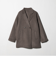 カシミヤブレンド テーラード ミドルコート ＜A DAY IN THE LIFE＞