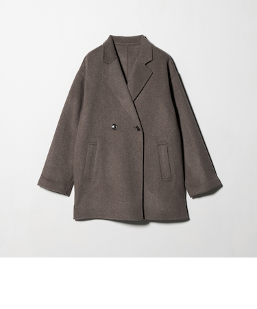 カシミヤブレンド テーラード ミドルコート <A DAY IN THE LIFE>